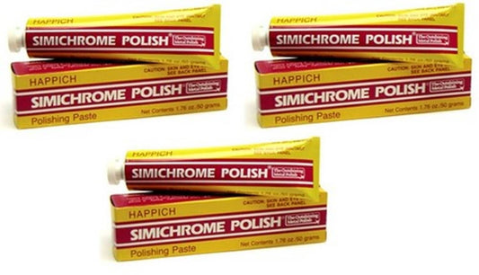 Solid Spare Simichrome Metal Polish - 1.76 oz (50 gram) - Bakelite Test - 3 Pack