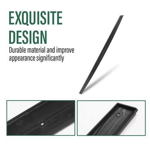 Solid Spare Fit For 14-20 BMW F32/F36/F33 4 Series M Sport Side Skirts Extension Carbon Look