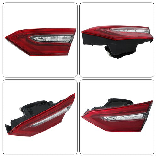 Solid Spare W/LED Inner For Toyota Camry 2021-2023 Clear Lens Tail Light Lamp Right/RH Side