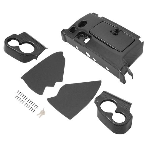 Solid Spare Golf Cart Dashboard Cover Kit w/ Cup Holder Dash Mat For Club Car Precedent 08+