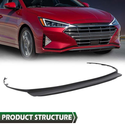 Solid Spare Fit For 2017-2018 Hyundai Elantra Sedan Front Bumper Grille Lower Deflector Lip
