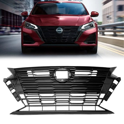 Front Grille Plastic Gloss Black 62310-9HF8E For 2023-2024 Nissan Altima SL/SV
