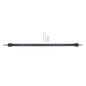 Solid Spare 95" HF 80" Spring Center For 7000lbs/7.0Klbs Trailer Axle Only Beam With Idler