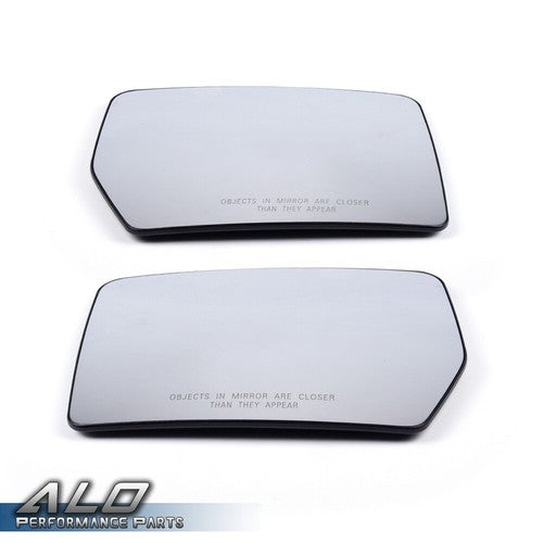 Solid Spare Fit For 2011-2014 Ford F150 Pickup Truck Driver+Passenger Side View Mirror Glass