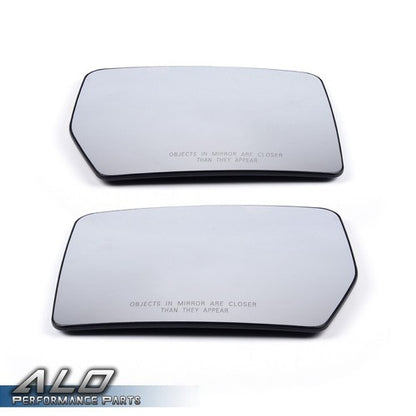 Solid Spare Fit For 2011-2014 Ford F150 Pickup Truck Driver+Passenger Side View Mirror Glass
