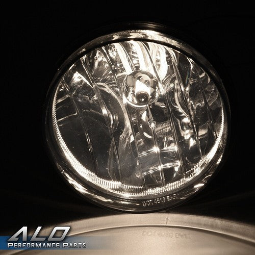 Solid Spare Fit For 07-13 GMC Sierra Smoke Bumper Fog Lights Driving Lamps Left+Right