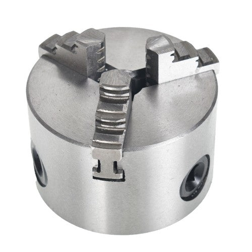Solid Spare K11-80 Self-centering Lathe Drilling Part 80mm 3 Jaw Lathe Chuck Manual Chuck 3"