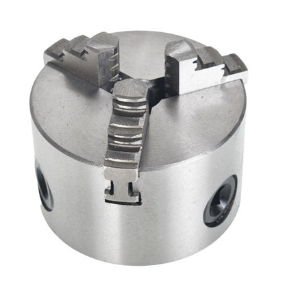 Solid Spare K11-80 Self-centering Lathe Drilling Part 80mm 3 Jaw Lathe Chuck Manual Chuck 3"