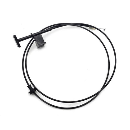 Fits For 2001-2005 Honda Civic Non Si Hood Latch Release Cable with Handle Pull