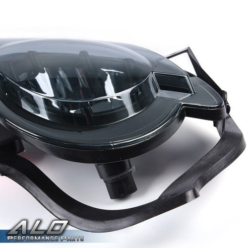 Solid Spare Fit For 2002-2006 Chevy Avalanche Smoke Lens Bumper Fog Lights Driving Lamps