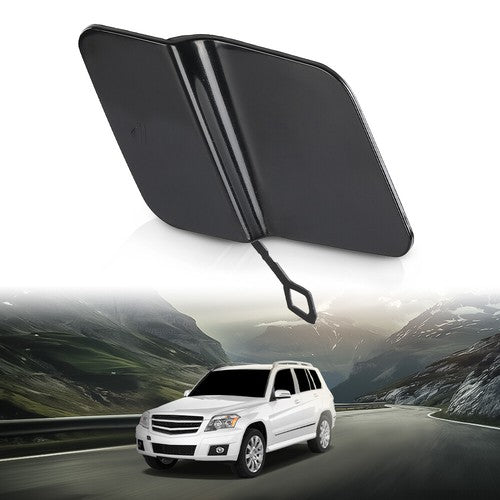 Solid Spare Fit For 2008-2013 Benz X204 GLK300 GLK350 Front Bumper Tow Hook Eye Cover Cap