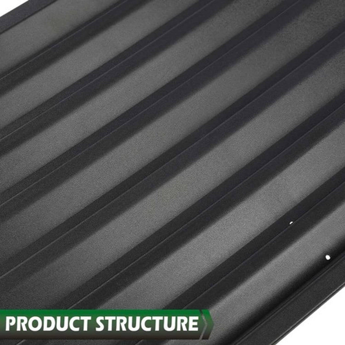 Solid Spare New Fit For 03-09 Hummer H2 Front Hood Grille Vent Panel Cover w/ Handles Black