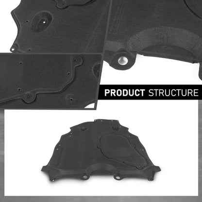 Solid Spare Fit For 2021-2022 Toyota Sienna Rear Engine Splash Shield Under Cover TO1228283