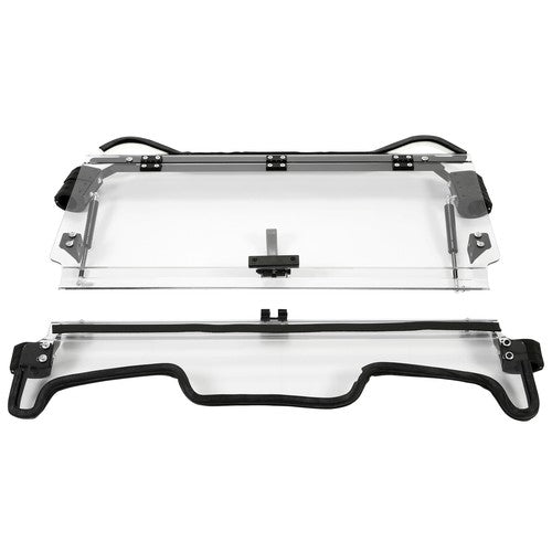 Solid Spare Scratch Resistant Flip Windshield For Polaris RZR XP Turbo S/ 2019+ XP 4 Turbo S