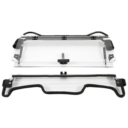 Solid Spare Scratch Resistant Flip Windshield For Polaris RZR XP Turbo S/ 2019+ XP 4 Turbo S