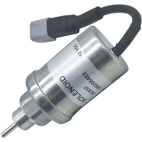 Solid Spare 12V Electrical Shutoff Solenoid U85206452 For Perkins 402D 403D 404D 404C 403C