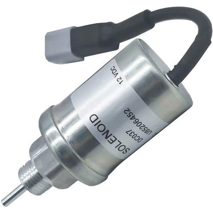 Solid Spare 12V Electrical Shutoff Solenoid U85206452 For Perkins 402D 403D 404D 404C 403C