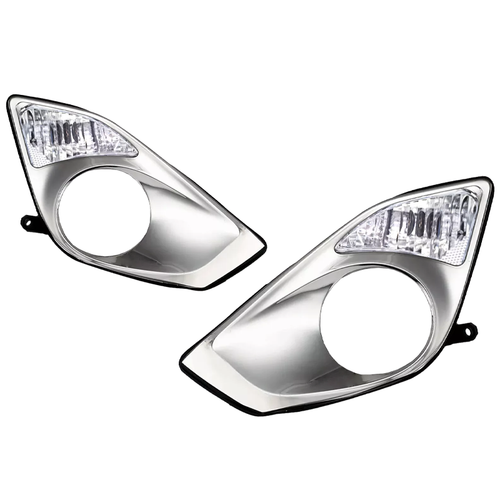 Pair For 2013 2014 2015 Toyota Avalon Front Fog Light Covers & Turn Signal Lamps