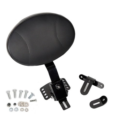 Solid Spare Plug In Driver Rider Backrest Pad Fit For Harley Street Electra Glide 1997-2024