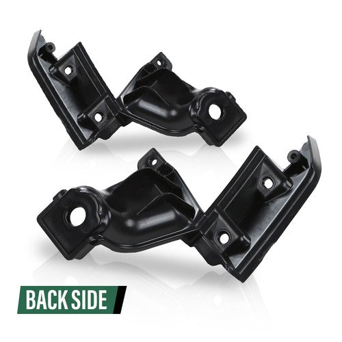 Solid Spare Grille Bracket Set Fit For 2009-2011 Honda Civic Coupe Driver & Passenger Side