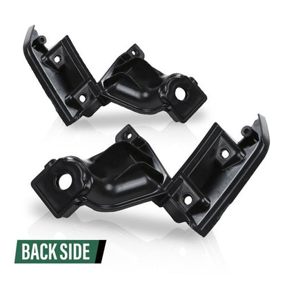 Solid Spare Grille Bracket Set Fit For 2009-2011 Honda Civic Coupe Driver & Passenger Side
