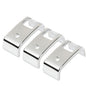 Solid Spare Fit For 2006+ Kenworth W900 T800 T660 C500 3pcs Rocker Switch Covers Chrome