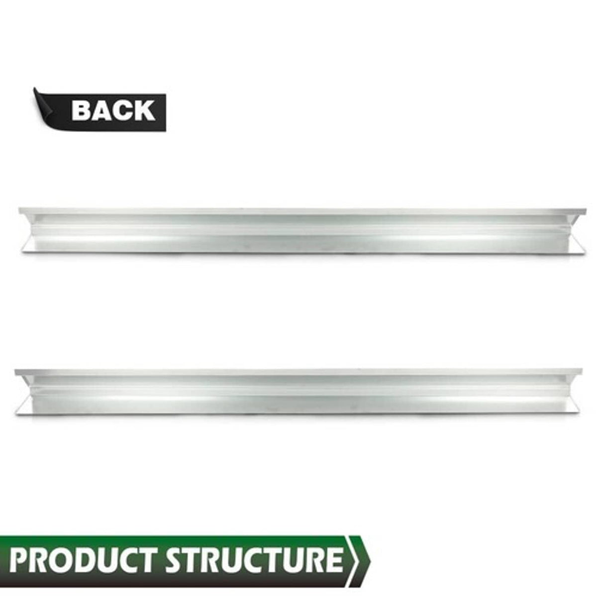 Solid Spare Rocker Panel Fit For 14-18 Chevy Silverado GMC Sierra 62.99" Crew Cab Left+Right