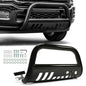 Solid Spare For 2009-2023 Dodge Ram 1500 Brush Bull Bar Push Front Bumper Grille Guard