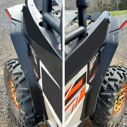 Solid Spare 1 Set of Fender Flares For 2013-2016 CAN AM Maverick Max 1000/1000R #715001323
