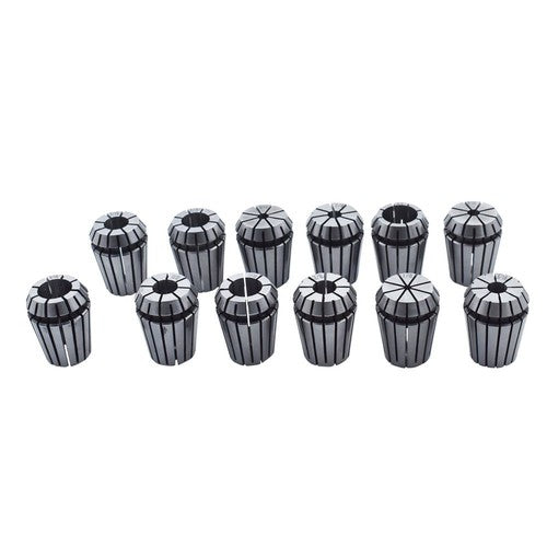 Solid Spare 12Pc ER25 Spring Collet Set Fit for CNC Milling Lathe Tool Engraving Machines