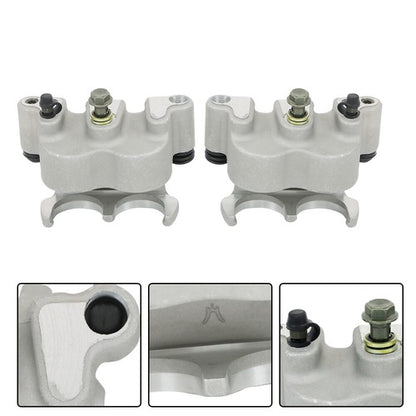 Solid Spare Front Left Right Brake Calipers w/Pads For Polaris Ranger Crew XP 900 / XP 1000