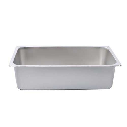 Solid Spare 2 Pack 6 Inch Deep Full Size Restaurant Steam Table Pans Without Lid