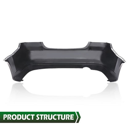 Solid Spare Fit For 2007-2011 Chevrolet Aveo Sedan Rear Bumper Cover Fascia New