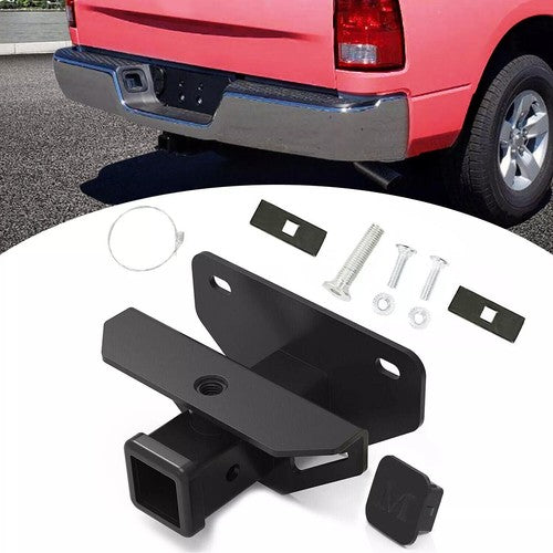 Solid Spare Rear Trailer Tow Hitch Receiver For Dodge Ram 2003-2018 1500/2003-2013 2500 3500