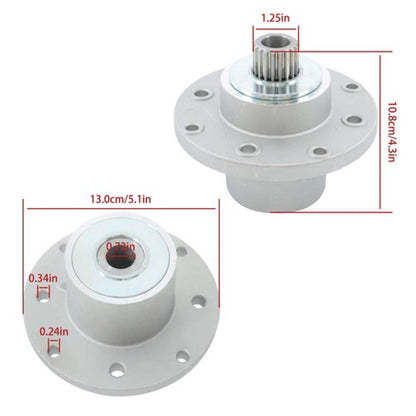 Solid Spare For 918-05132 918-04430 918-05125 Spindle Cub Cadet M48 M54 S6031 S6032 01003532
