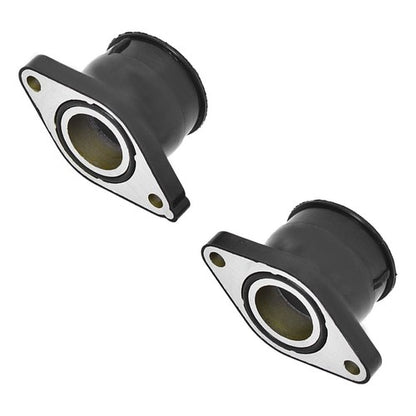 Solid Spare 2Pcs Carburetor Holder Intake Manifold Boots For Yamaha XT350 TT350 861987