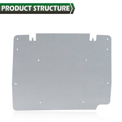 Solid Spare Tour Pack Trunk Metal Base Plate Mounting Fit For 2014+ Harley Touring Road King
