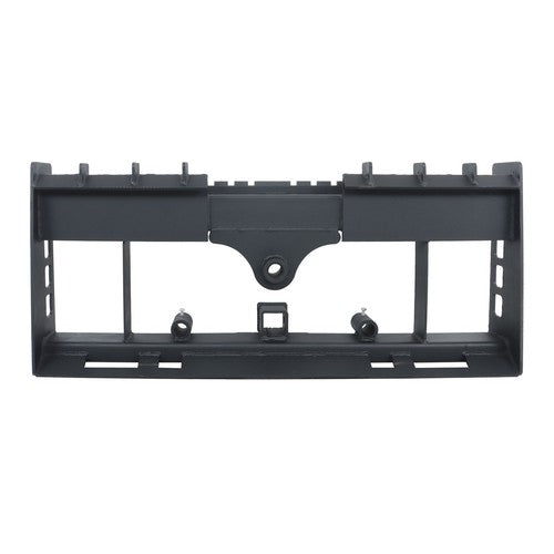 Solid Spare Heavy-Duty Pallet Fork Frame W Receiver Hitch & Spear Sleeves Skid Steer 4000lb