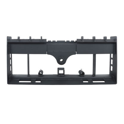 Solid Spare Heavy-Duty Pallet Fork Frame W Receiver Hitch & Spear Sleeves Skid Steer 4000lb