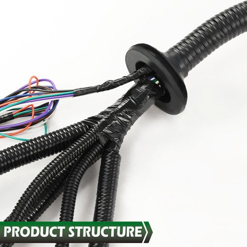 Solid Spare Fit For DBC LS1 97-06 T56 Or Non-Electric Trans Standalone Wiring Harness