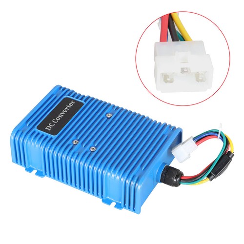 Solid Spare 48 volt to 12 volt reducer 30 AMP Golf Cart 36V/48V to 12 V DC Converter US
