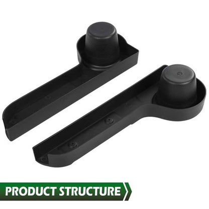 Solid Spare Universal Black Rear Seat Arm Rest Cup Holder for EZGO Club Car Yamaha Golf Cart