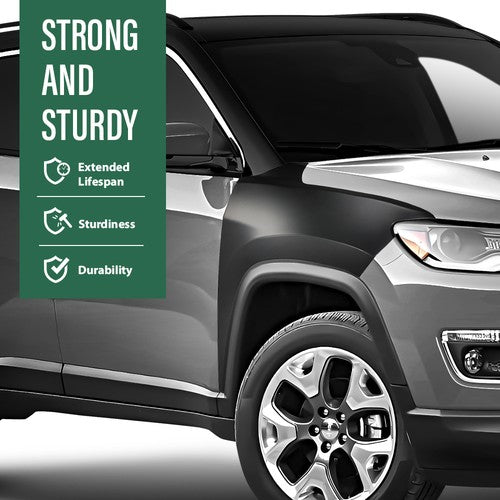 Solid Spare Front Fender Fit For Jeep Compass 2017-2025 Front Driver and Passenger Side