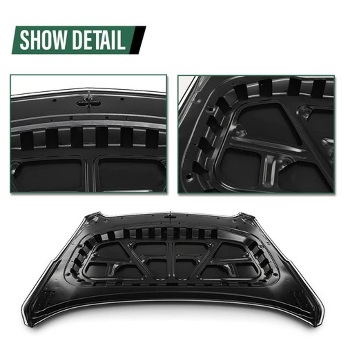 Solid Spare Hood Fit For 2017 2018 2019 2020 2021 2022 2023 2024 2025 2026 Cadillac XT5
