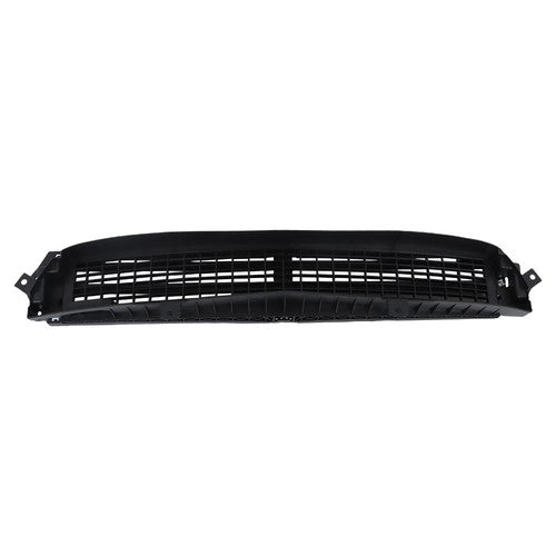 Solid Spare For 2014-2016 Chevy Malibu Black Plastic Front Bumper Grille Shutter 23478032