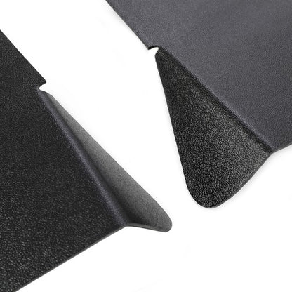Solid Spare Set of 6 Fender Flares Black ABS For Polaris Midsize Ranger 570 & ETX 2015-2022