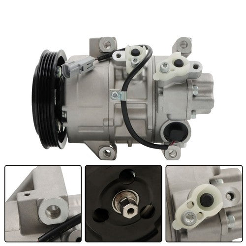 Solid Spare Fit For Toyota Yaris 2006 2007 08-2012 1.5L 883105248 A/C Compressor With Clutch