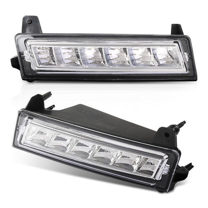 Solid Spare LED DRL Daytime Running Lights Fit For 2010 2011 2012 Mercedes Benz ML GL GLK
