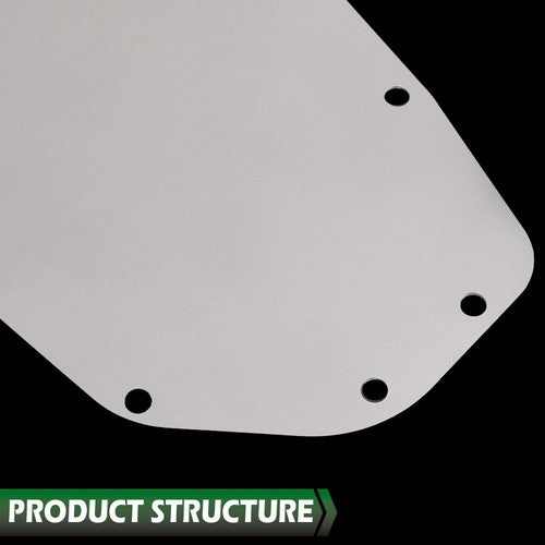 Solid Spare Fit For 66-67 Chevelle Aluminum A/C Heater Delete Panel Plate Blower Cover