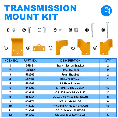 Solid Spare For Hustler Raptor SD/SDX Zero Turn Mower Transmission Hydro Bracket Kit #125255